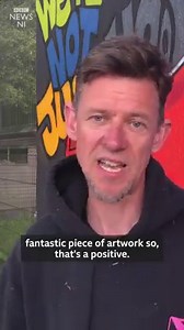 44K views · 499 reactions | The art project transforming murals in Londonderry | BBC News NI | Facebook