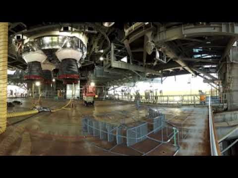 NASA’s Most Powerful Rocket Test | SLS Core Stage at B-2 Test Stand (360° Experience)