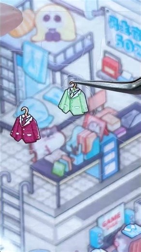 DIY Sticker House - Relaxing ASMR #331 #sticker #aesthetic #cute #miniature