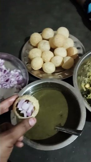 pani puri ni moj😋😋