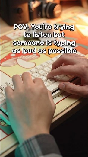 The BEST Keyboard Switches to Type Quietly and Not Get Yelled At #mechanicalkeyboard #gamingkeyboard