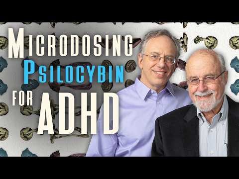 Microdosing Psilocybin for ADHD (a new nighttime protocol) | Jim Fadiman and Jordan Gruber