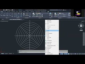 AutoCAD - Construction of a Spiral