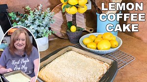 Lemon Cheesecake Coffee Cake | Catherine's Plates
