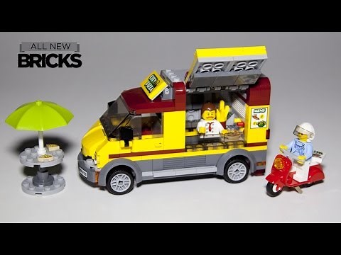 Lego City 60150 Pizza Van Lego Speed Build
