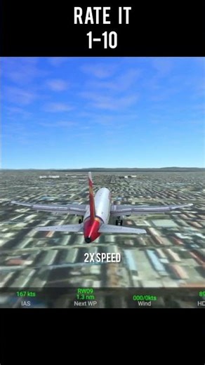 landing in RFS #automobile #plane #aviation #shorts #rfs