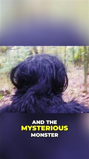 Trail Cam Sasquatch: 9-Foot Monster Caught on Camera! #shorts