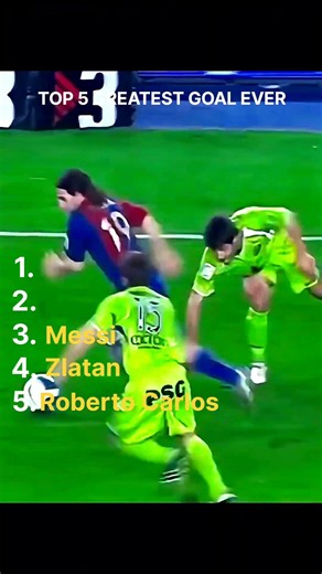 Top 5 Greatest Football Goals Ever ⚽🤯 #football #soccer #top5 #footballshorts