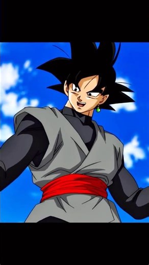 Goku se enfrenta a Goku Black del futuro frente a Trunks #dragonballsuper #dbs #dragonballz