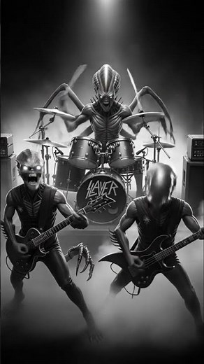 Alien metal band.￼