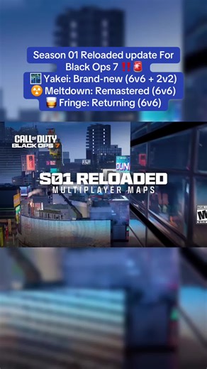 Black Ops 7 Season 01 Reloaded Update Overview