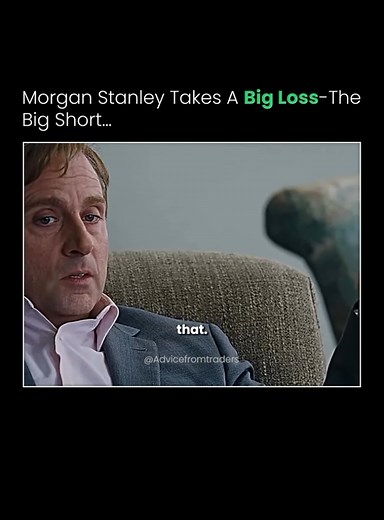 Morgan Stanley Faces Massive Losses in The Big Short