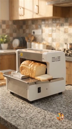 Automatic Bread Slicer Machine #gadgets #kitchen