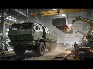Inside a Modern Armored Vehicle Factory: From Steel Plates to Finished Military Transport