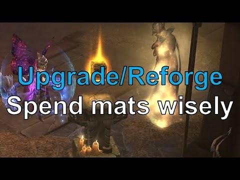 Upgrade Rare & Reforge: How to use your Crafting Materials wisely (Diablo 3)