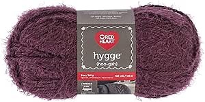 RED HEART Hygge yarn, 5oz, Plum Candy 5 Fl Oz