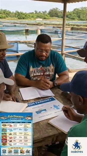 Most fish diseases are not spiritual… they are management problems!If you learned something today