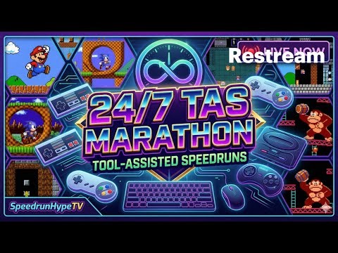 24/7 Tool-Assisted Speedruns | Retro TAS Marathon