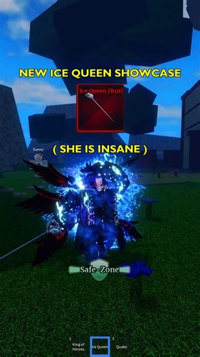 New Ice Queen Showcase In Sailor Piece #roblox #sailorpiece