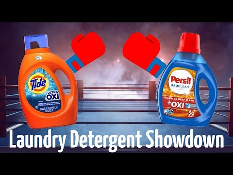 Ultimate Laundry Battle: Tide vs Persil | Which Detergent Reigns Supreme? Real-Life Testing!