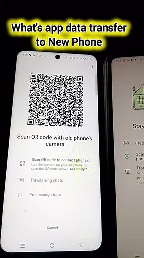 What's app data transfer form Old to New Phone #whatsapp #datatransfer #chattransfer