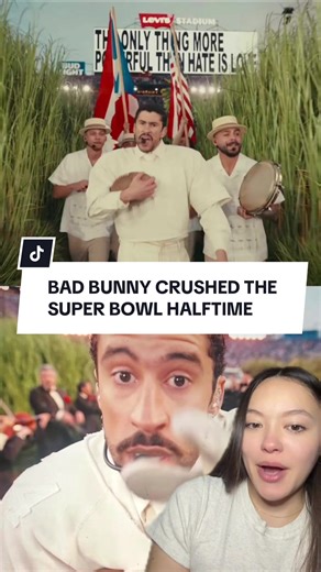 Bad Bunny crushed this #badbunny #superbowl #halftimeshow | bad bunny super bowl