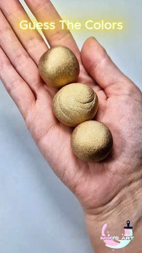 1.4K views · 78 reactions | Test Your Intuition: Color Challenge #intuition #guessthecolour #colors #creative #shorts #clay | Miki's Art | Facebook