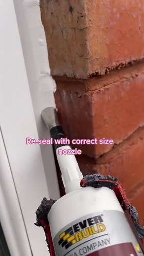 Re-sealing external windows due to leaks #ccmmanchester #learnontiktok #diytips #diy #sealantapplication #fyp