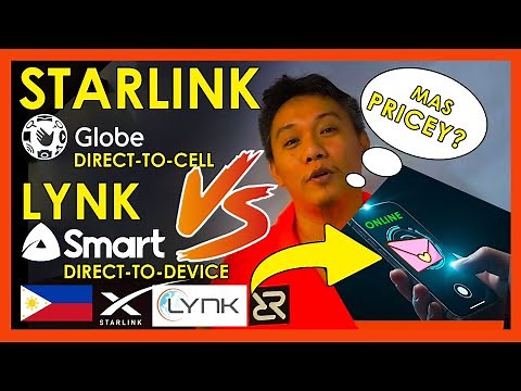 STARLINK GLOBE DIRECT TO CELL versus LYNK GLOBAL SMART DIRECT TO DEVICE FEATURES COMPARISON