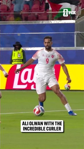 Ali Olwan finds the equalizer for Jordan 🇯🇴