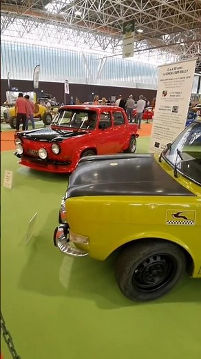 Incroyable la SIMCA 1000 RALLY 2 rouge et noire avec le kit 😍 #car #oldschool #automobile