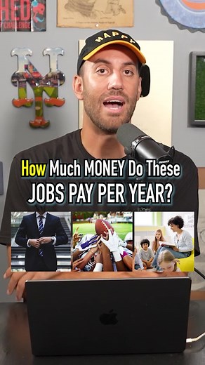 Annual Salary Insights for Various Professions