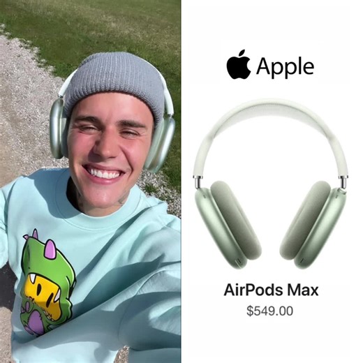 Justin Bieber Closet: Celebrity AirPod Max Outfits Revealed
