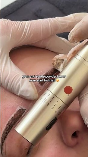 Flawless Powder Brows 🤩 Training Course at the Swiss Color PMU Academy!