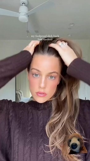 48K views · 97 reactions | ✨ My Foolproof Slick Back Bun Method! ✨...