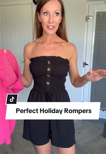 This romper is perfect for your holidays and throwing over your swimwear and they look great too! I’ve linked it. #romper #playsuit #summerromper #dealdrops