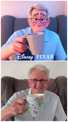 I wonder what my movie would be called #fyp #grandad #disneypixar #up