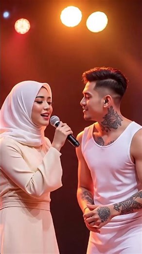 “Standing Ovation! Gadis Berhijab Nyanyi Sebagus Ini di IGT!” #sholawat #fyp #shorts