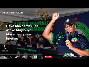 Africa Mayibuye President Floyd Shivambu Addresses the Media