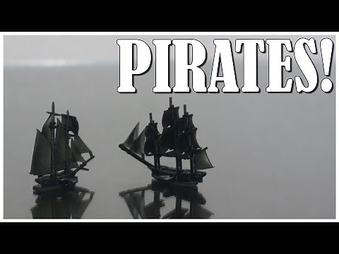 Pirates! The Devil & The Deep | Wargame Unboxing | Command Post Games | Miniatures Naval Combat Game