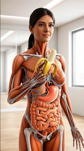 What Happens When a Woman Eats a Banana? || #endoscopy #anatomy