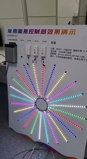 Rose Lighting Pixel led strip light control by app smart led controller sp105e sp107e and sp108e
