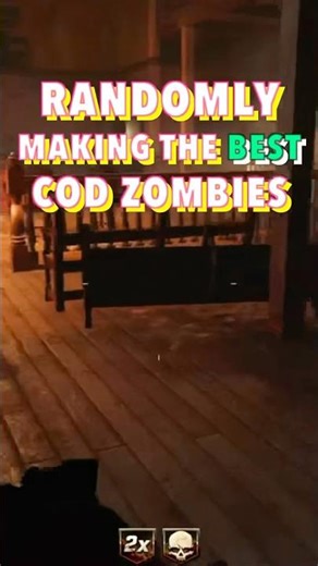 Randomly Making the BEST COD Zombies #shorts