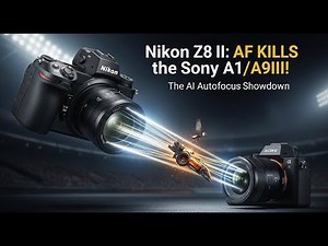 Nikon Z8 II: AF KILLS the Sony A1/A9III! The AI Autofocus Showdown