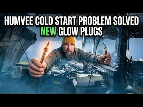 Military Humvee Cold Start Problem Solved | Glow Plug Swap