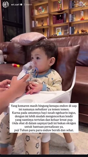 Enduw nebulizer untuk bayi: tanda, perawatan, dan tips cepat
