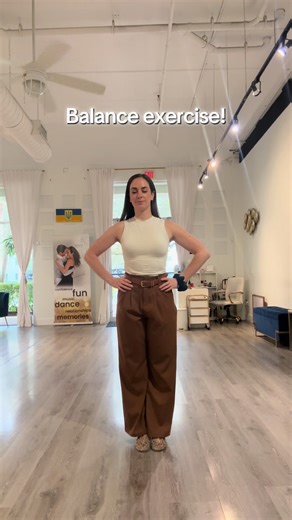 Test your balance and control! #DanceGoals #ballroomdance #dancesport #balance #exercise