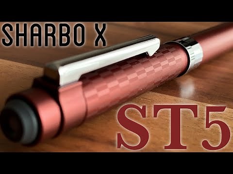 【渋カッコいい】多機能ペン 限定色 シャーボX ST5 ビターボルドー 紹介【文房具】