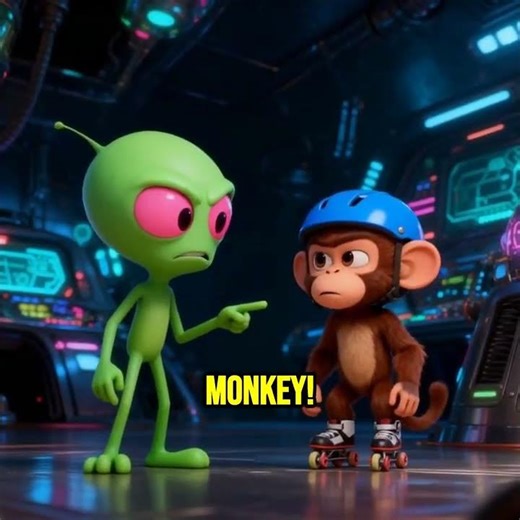 Monkey Uses Time Remote and Gets Mistaken for SPY by Aliens! #InvaderZim #cartoon