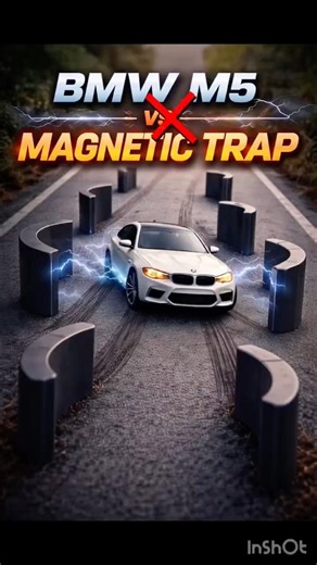 #viralvideo Magnet Power Test 🔥 Which One Stops The Car?#viralvideo